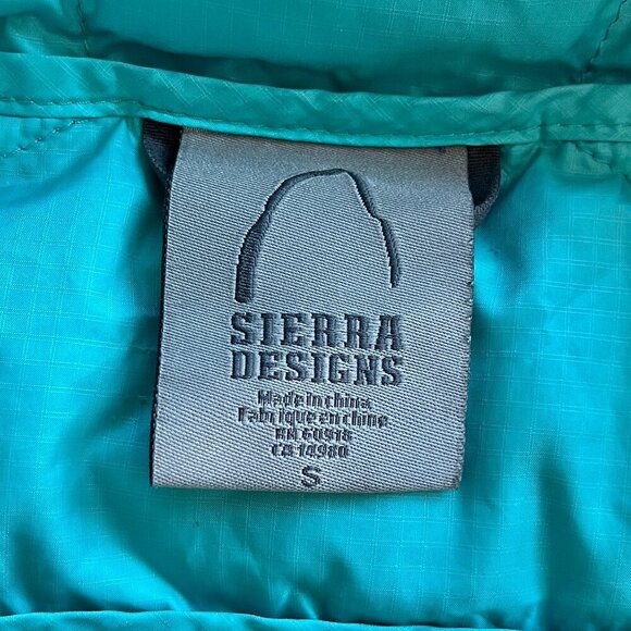 Sierra Designs Dridown 800 Puffer Jacket, Size S, Lightweight Purple Outdoor Ski - Picture 2 of 9